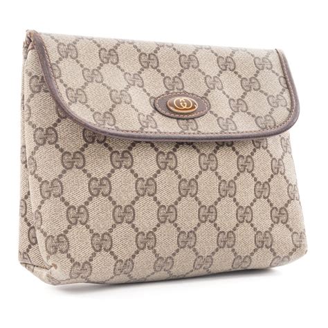 pochette tessuto gucci|gucci pochette vintage.